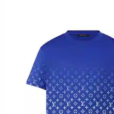 Louis Vuitton FW22 Logo Crewneck Blue