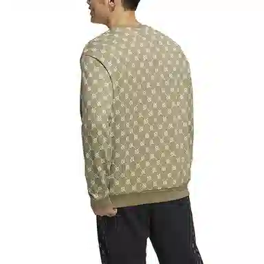 adidas Neo Printed Crewneck Sweatshirt Khaki