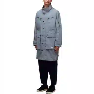 PUMA x nanamica Woven Coat Wind Gray