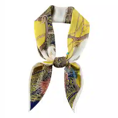 上海故事 加大真丝大方巾 桑蚕丝 丝巾 女款 温婉花意