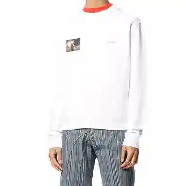 OFF-WHITE Caravaggio Pullover White