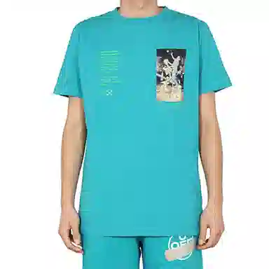 OFF-WHITE SS20 Blue T-Shirt
