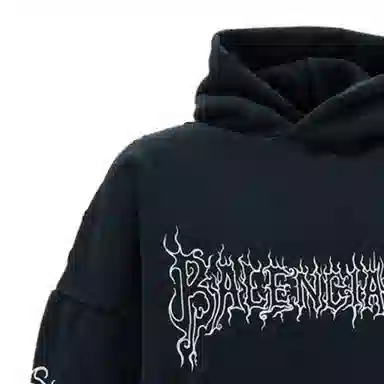 Balenciaga FW23 Hoodie Black