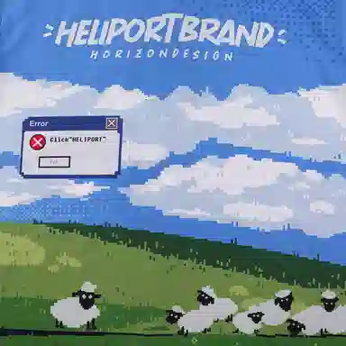 HELIPORT Logo Print Short Sleeve Shirt