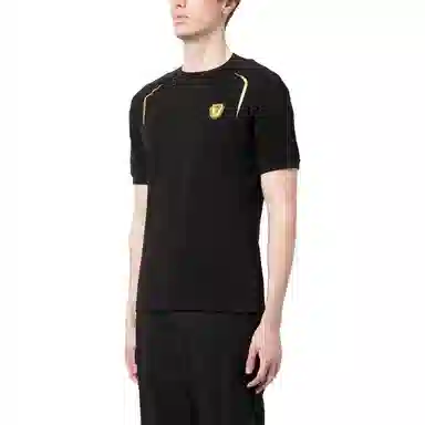 Emporio Armani EA7 Logo T-Shirt Black