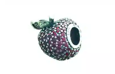 Pandora Red Zircon Apple Pendant