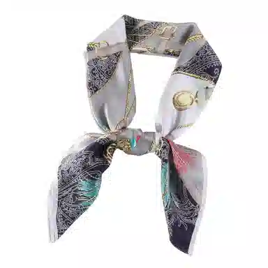 上海故事 加大真丝大方巾 桑蚕丝 丝巾 女款 温婉花意