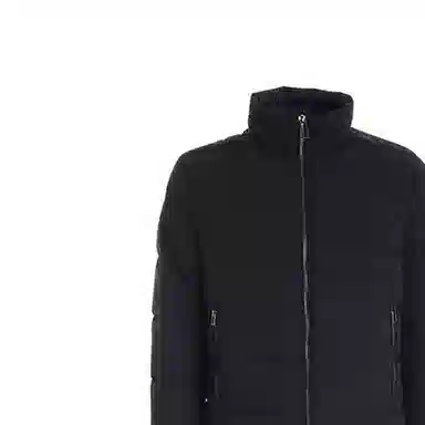 Emporio Armani Zip-Up Down Jacket Navy