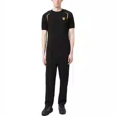 Emporio Armani EA7 Logo T-Shirt Black