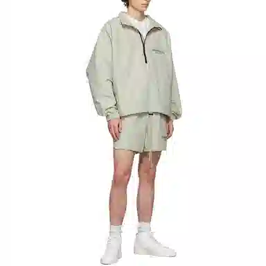 Fear of God Essentials Volley Shorts Green/Concrete