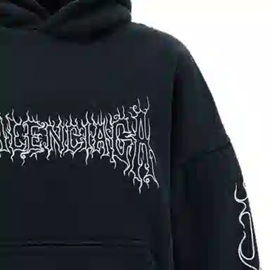 Balenciaga FW23 Hoodie Black