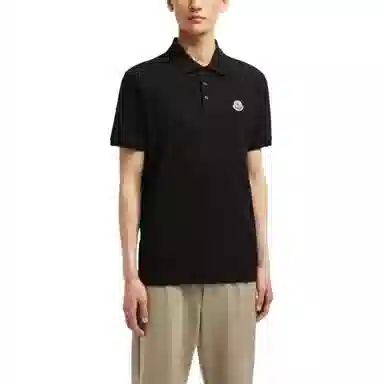 Moncler Logo Patch Polo Shirt Polo