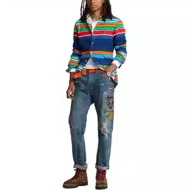 Polo Ralph Lauren Classic Fit Polo Bear Oxford Shirt