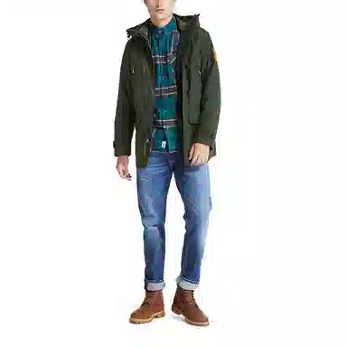 Timberland 3-in-1 Hooded Jacket Green