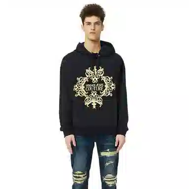 Versace Jeans Couture Hoodie Black
