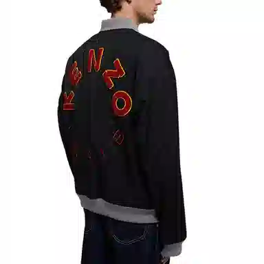 KENZO Kenzo x Nigo East Meets West Bomber Jacket Black