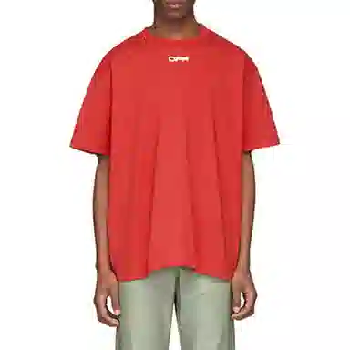 OFF-WHITE SS20 Arrows T-Shirt Red