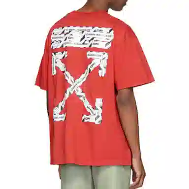 OFF-WHITE SS20 Arrows T-Shirt Red