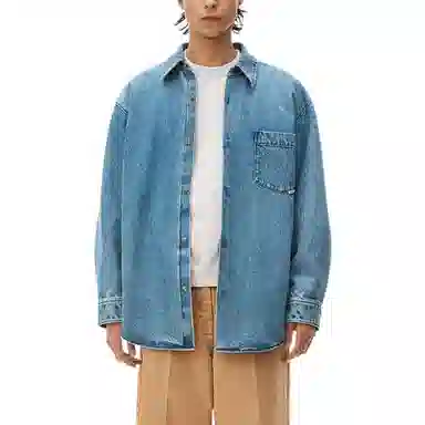 Alexander Wang SS22 Denim Jacket Blue