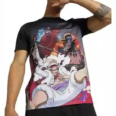 PUMA x ONE PIECE 25th Anniversary T-Shirt Black