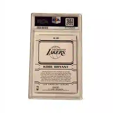 PANINI 2017-18 NBA Hoops PSA9