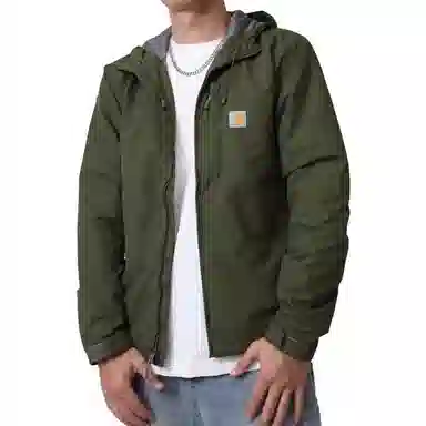 Carhartt 104671 RAIN DEFENDER LIGHTWEIGHT JACKET 1 RELAXED FIT