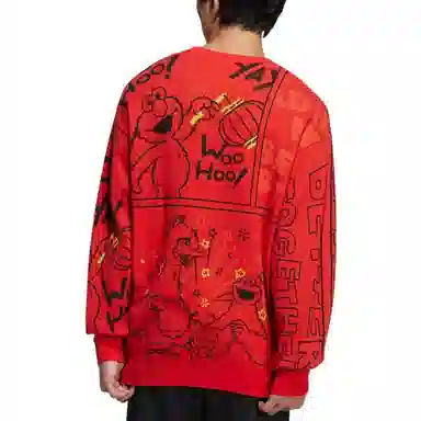 adidas neo x Sesame Street Pullover Red