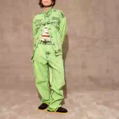 Drew House Carpenter Jean Painted Lime