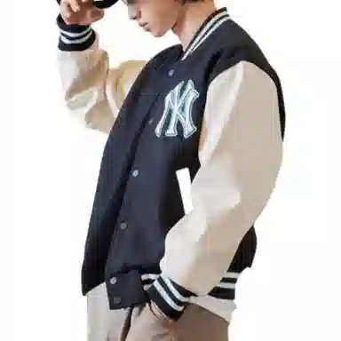 MLB Yankees Logo Baseball Jacket