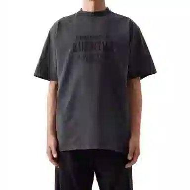 Balenciaga SS22 Logo T-Shirt Black