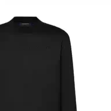 Louis Vuitton SS23 Embroidered Crewneck Tee Black