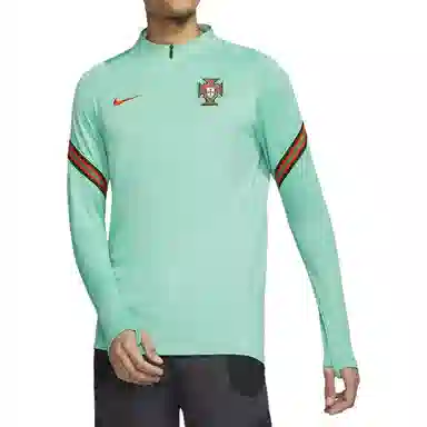 Nike Dry Strike Drill Long Sleeve Tee Green