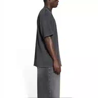 Balenciaga SS22 Logo T-Shirt Black