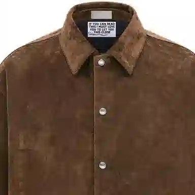 DIOR Travis Scott Long Sleeve Shirt Mocha Brown