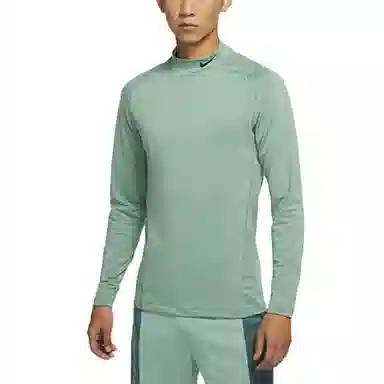 Nike Training Slim Fit Long Sleeve Smoke Jade