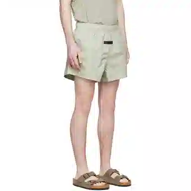 Fear of God Essentials Seafoam Nylon Shorts