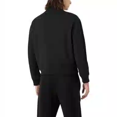 Emporio Armani FW22 Logo Zip Jacket Black