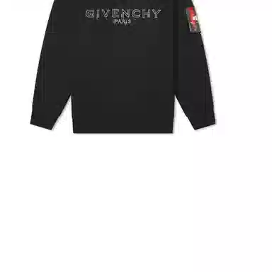 Givenchy Logo Hoodie Black