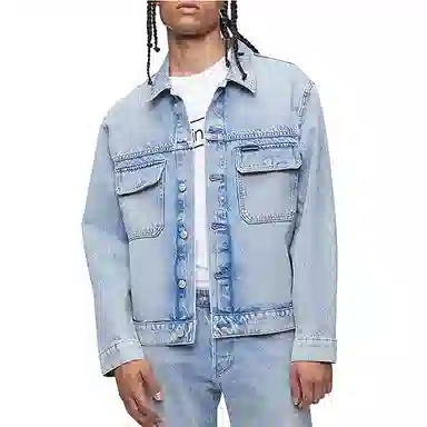 Calvin Klein Denim Jacket Light Blue