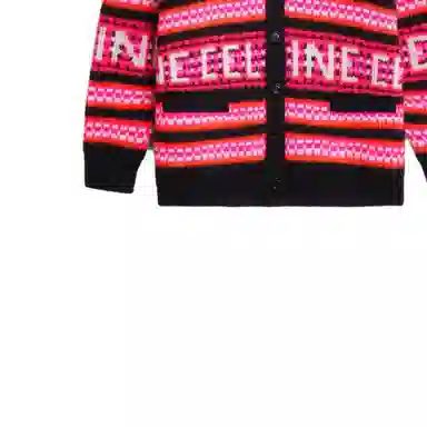 CELINE V-Neck Knit Sweater