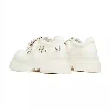 KEDDO Vintage Casual Leather Sneakers Women