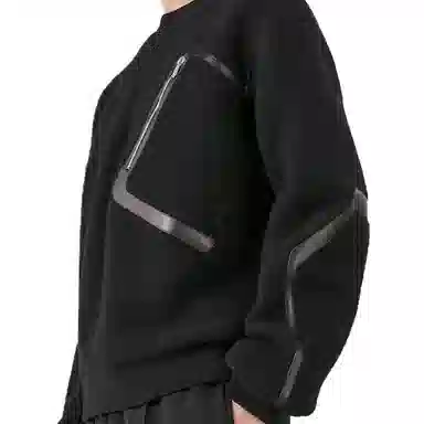 Hermes Crewneck Knit Sweater Black