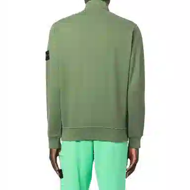 Stone Island FW22 Green High Neck Sweatshirt