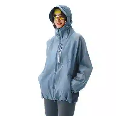 NOTHOMME "Mountain Shadow" UPF100+ Hooded Lightweight Sunscreen Jacket