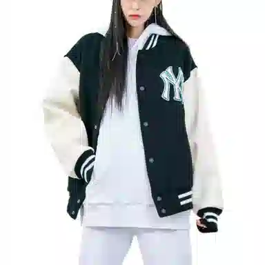MLB Yankees Logo Baseball Jacket