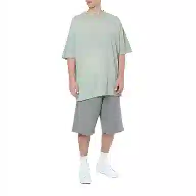 Acne Studios Face T-Shirt Light Green