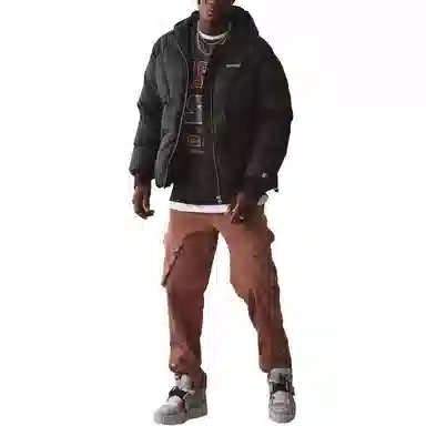 Starter Hoodie Jacket Black