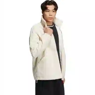 adidas Neo Rabbit Embroidered Jacket Off White