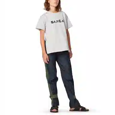 Sacai x A.P.C. SS21 LogoT