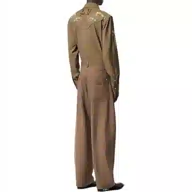 Louis Vuitton FW24 Floral Embroidery Shirt